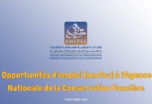 Opportunités d'emploi (ancfcc) à l'Agence Nationale de la Conservation Foncière