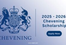 Registration for the Chevening Scholarship 2026