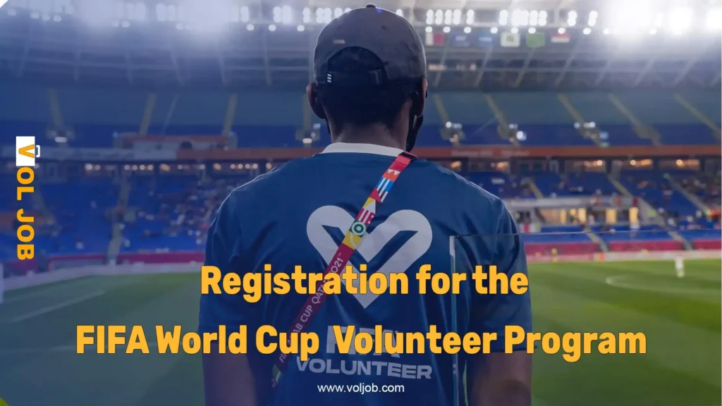 Registration for the FIFA World Cup 2026  Volunteer Program