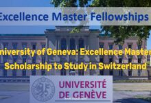 University of Geneva: Excellence Master’s Scholarship to Study in Switzerland