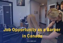 Job Opportunity as a Barber in Canada 2026