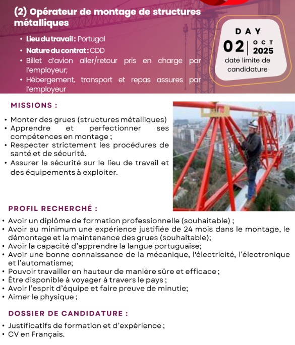 Metal Structure Installation Worker