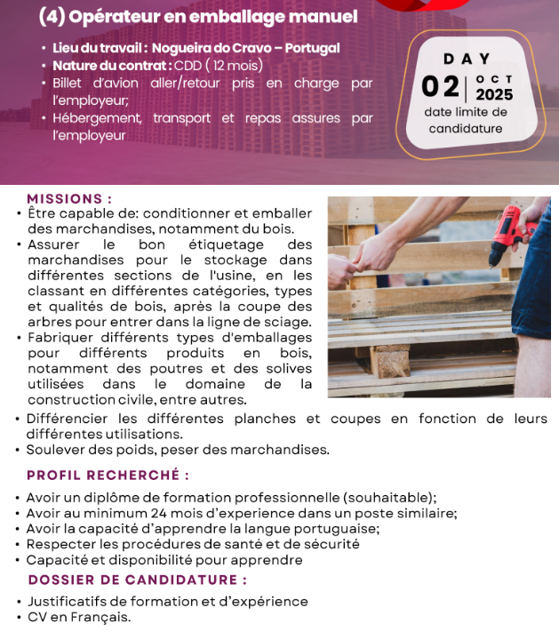 Manual Packaging Worker
