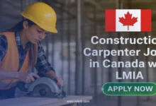 Carpenter Job Opening in Canada with LMIA - Competitive Salary and Comprehensive Benefits