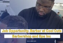 Job Opportunity: Barber at Cool Cutz Barbershop and Spa Inc