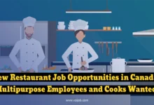 New Restaurant Job Opportunities in Canada: Multipurpose Employees and Cooks Wanted