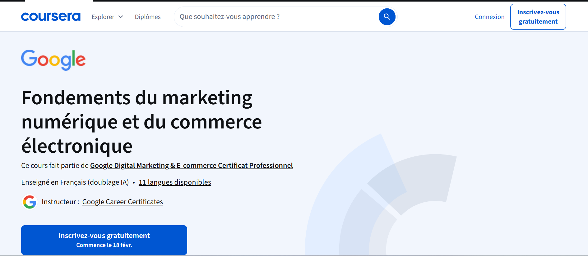 Ecommerce Course Free Google Course in Digital Marketing and E-Commerce Fundamentals ...