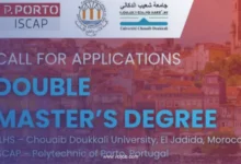 Double Master’s Program 2026 Between Chouaib Doukkali University and ISCAP – Polytechnic of Porto