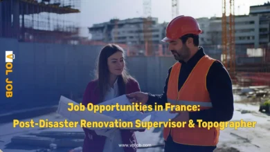 France Is Hiring: Post-Disaster Renovation Supervisor and Topographer – €2,029/Month