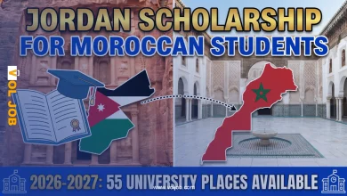Jordan Scholarship for Moroccan Students 2026-2027 | 55 Places