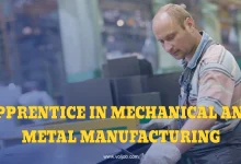 (40) APPRENTICE IN MECHANICAL AND METAL MANUFACTURING