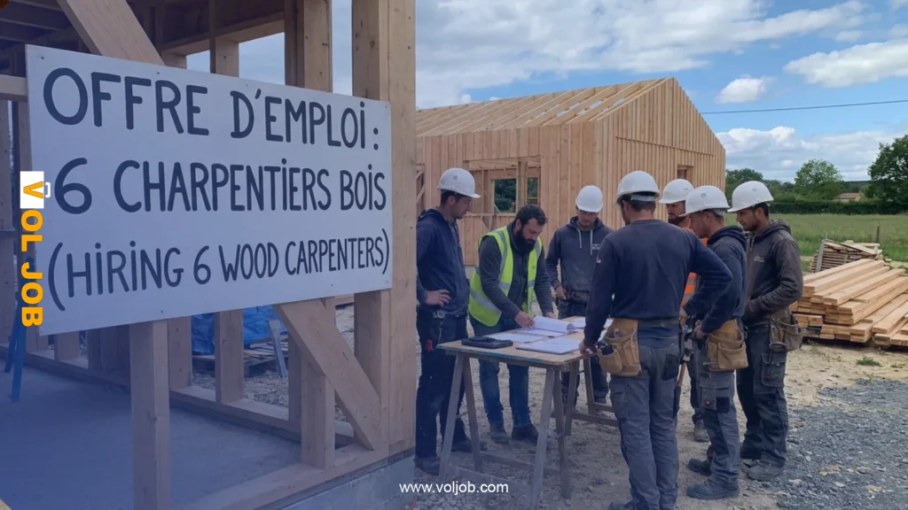 Hiring 6 Wood Carpenters in France – Job Offer Reference INTGRO09/26-1160237