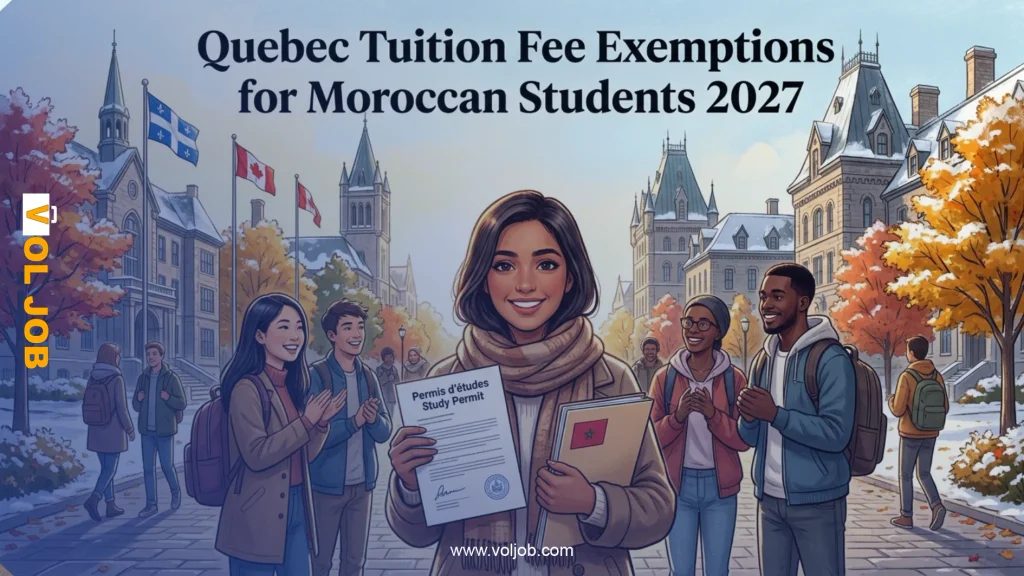 Quebec Tuition Fee Exemptions for Moroccan Students 2027