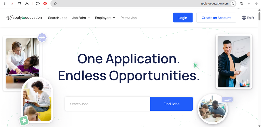 ApplyToEducation: School board and school jobs