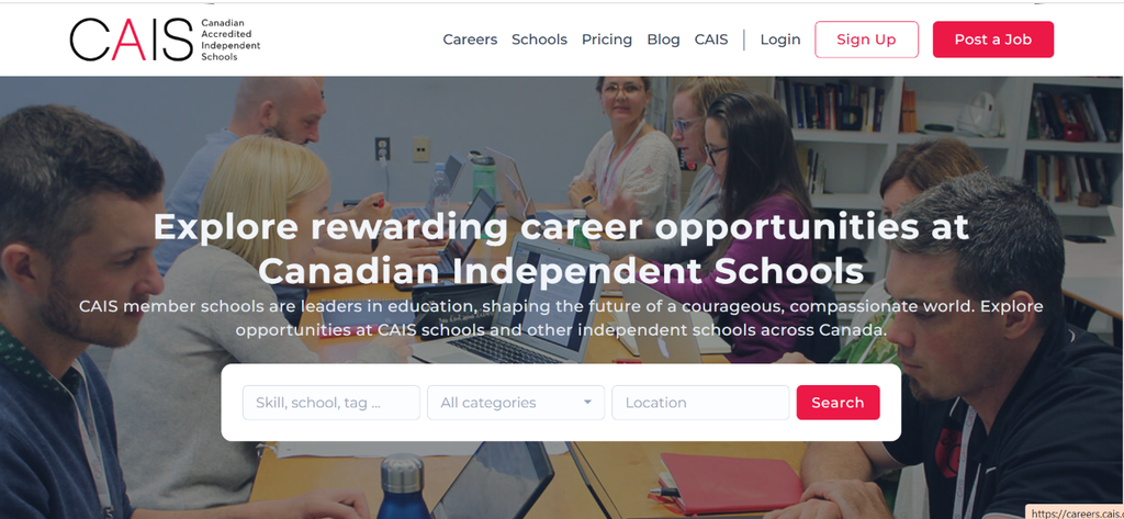 CAIS: Jobs at accredited independent schools